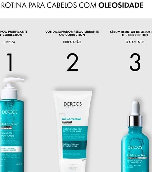 Condicionador Reequilibrante Oil-Correction Com Ceramida R e Zinco PCA 200ml - Imagem 7